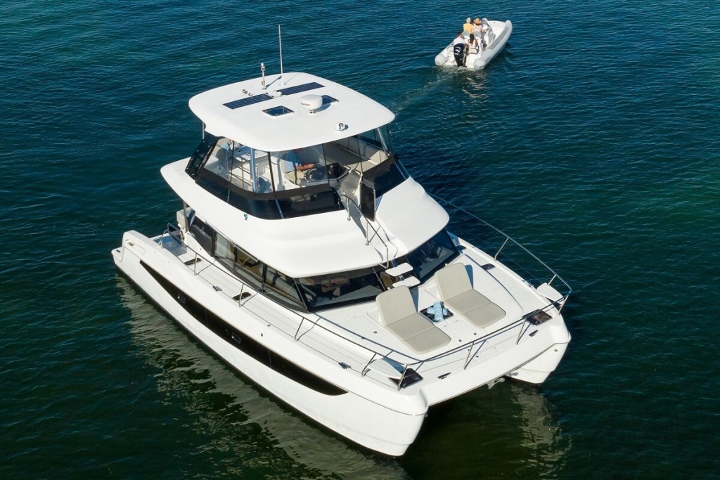 Aquila, power catamarans, powercat, 42 Yacht, Cannes Yachting Festival, Miami International Boat Show, 44 Yacht, 54 Yacht, 70 Luxury, Yvan Eymieu, VPLP Design, 47 Molokai, Fort Lauderdale International Boat Show