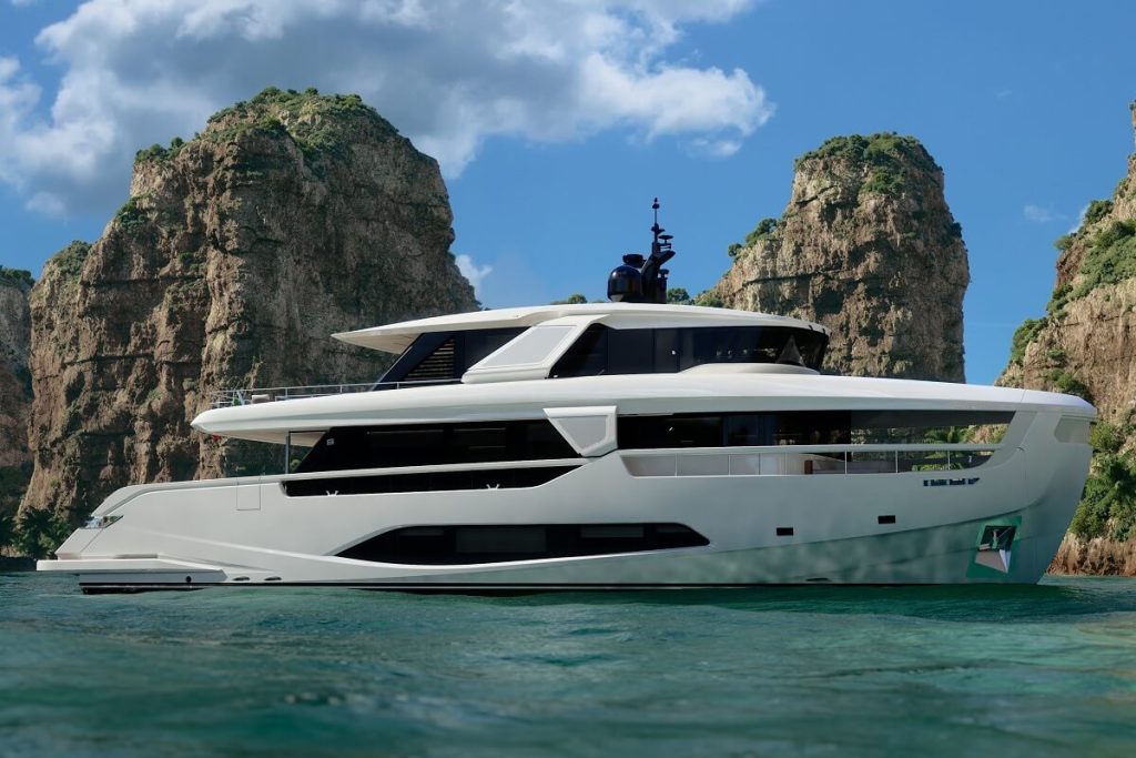 Ferretti Yachts, Infynito 90, Ferretti Group, Shenzhen, Filippo Salvetti, IdeaeItalia, Piero Ferrari
