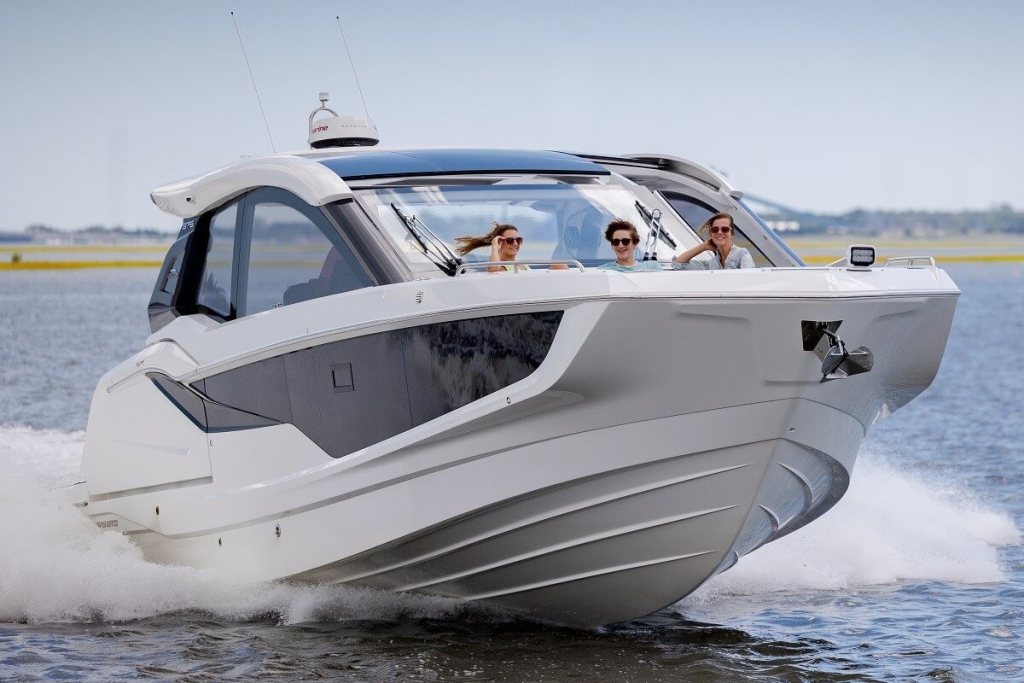 Galeon, Tony Castro, 375 GTO, Grand Touring Outboard, Fun Machine, Cannes Yachting Festival, Fort Lauderdale, Miami, Palm Beach, International Boat Show, Mercury Verado