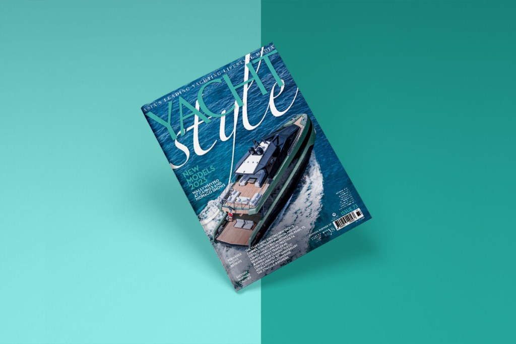 Yacht Style, Issue 73, world premieres, Reviews, Azimut, Ferretti Yachts, Prestige, Maritimo, Pearl, Beneteau, Jeanneau, CRN, 60th anniversary, Aquila, Shipyard, Lal de Silva, Nala, Indonesia, Yacht Sourcing, Sanlorenzo SL90A