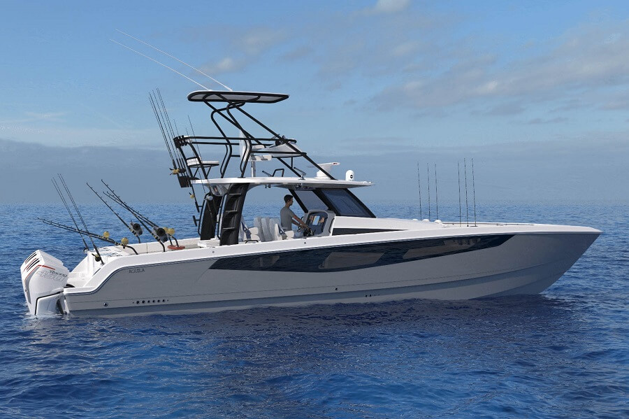 Aquila, 47 Molokai, fishing, boat, power, catamaran, powercat, Fort Lauderdale, boat show