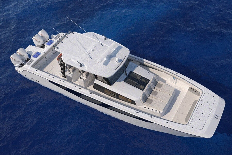 Aquila, 47 Molokai, fishing, boat, power, catamaran, powercat, Fort Lauderdale, boat show