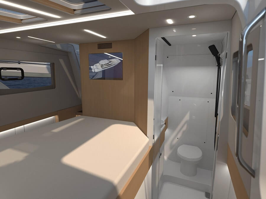 Aquila, 47 Molokai, fishing, boat, power, catamaran, powercat, Fort Lauderdale, boat show
