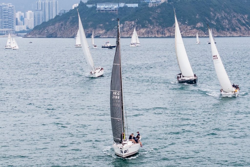 Beneteau Cup, Hong Kong, Richard Allen, Erwan Her, Beneteau Asia-Pacific, Aberdeen Boat Club, Alex Johnston, Marine Services Manager, Middle Island, Deep Water Bay, Chesterman Buoy, Castle Rock to port, Tai Tam Bay, Tak Chung Leung, Beneteau 47.7, Polar Star III, Philippe Grelon, Figaro Beneteau 3 Rosy Sky, Alfred Lau, Castor Kong, Easy Breezy II, First 41 S5
