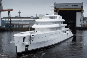 Amels, 80, Damen Yachting, Vlissingen, Romania, Espen Øino, Romke van der Linde, Sinot Yacht Architecture & Design, Jan van Hogerwou, Burgess, Sean Bianchi