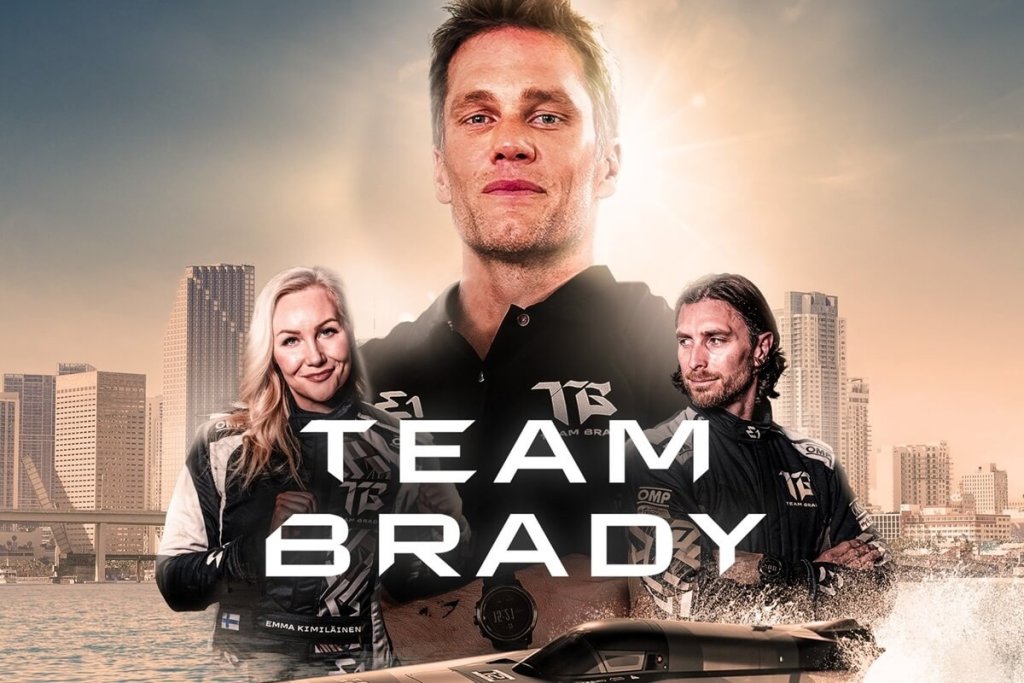 E1, World Championship, UIM, Jeddah, Saudi Arabia, Team Brazil, Marcelo Claure, Timmy Hansen, Catie Munnings, Tom Brady, Rafa Nadal, Virat Kohli, Sergio Perez, Checo, Didier Drogba, Marc Anthony, Steve Aoki, Bolivia, Club Bolivar, Girona, Inter Miami, David Beckham, Simon Fuller, Mashel Al Obaidan, Saud Ahmed, Team Miami, Victory Team, Erik Stark, American Anna Glennon, Emma Kimilainen, Sam Coleman, Team Brady, Team Rafa, Tom Chiape, Cris Lazarraga, Vicky Piria, Dani Clos, Team Checo, Lisa Caussin Battaglia, Phelim Kavanagh, Blue Rising, Oban Duncan, Yousef Al Abdulrazzaq, Team Drogba, CBS Sports, ITV, Tencent, China, PX Sports, Latin America, Supersport, Sub-Saharan Africa, Dubai Sports, Saudi Sports Channel Company, Middle East, North Africa