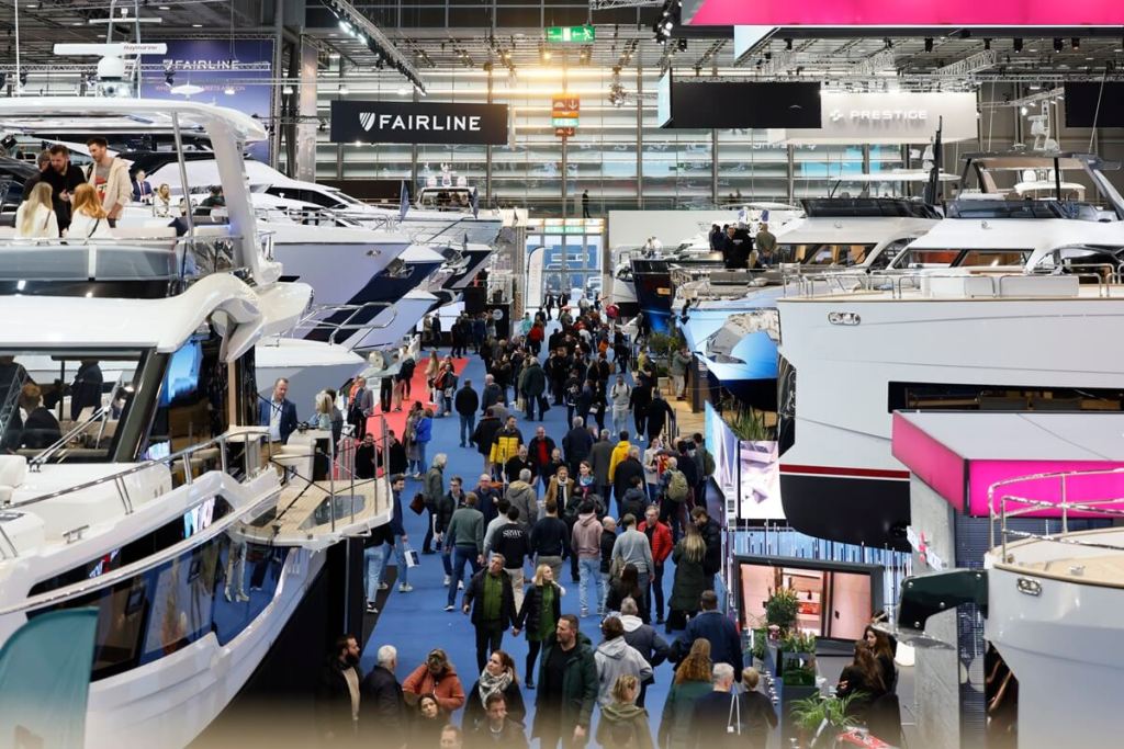 Boot Dusseldorf, Messe Dusseldorf, Princess, Wolfram Diener, Sunseeker, Esteban Ocon, Meros Yachtsharing, Simon Clare, Michael Müller, Bavaria Yachts, Patric Ploch, Boote Polch, Nimbus, Aquador, Paragon, Axopar, Brabus Marine