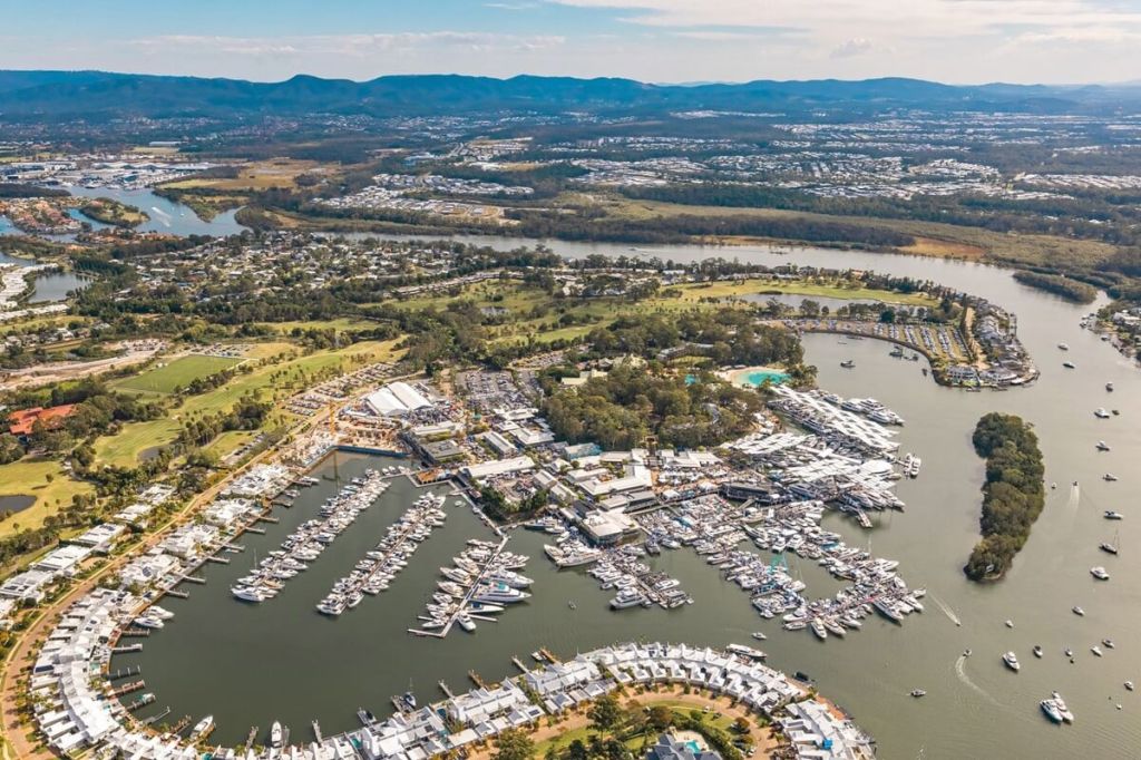 Sanctuary Cove, Australia, boat show, SYBAss, Damen Yachting, Amels, Riviera, Burgess, SYBAss, Maritimo, The Yacht Sales Co, ILIAD, Absolute, Tesoro, Fountaine Pajot, Dufour, SilverYachts, Gulf Craft, Horizon, Ocean Alexander, Absolute Yachts