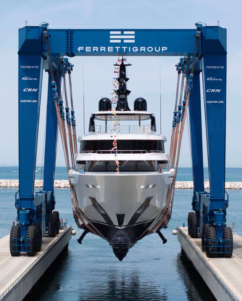 All-aluminium superyacht, Ferretti Group, Custom Line 50, All-aluminium Custom Line 50, 50m Custom Line