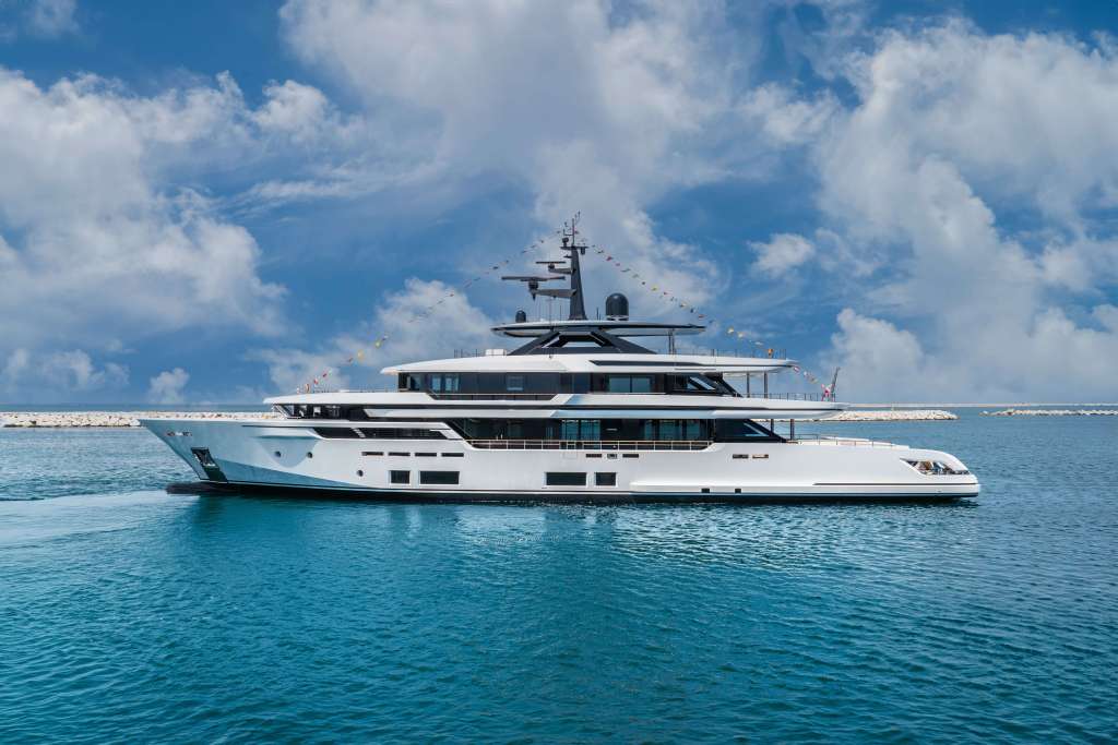 All-aluminium superyacht, Ferretti Group, Custom Line 50, All-aluminium Custom Line 50, 50m Custom Line