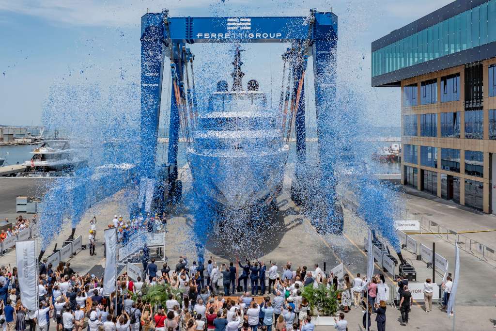 All-aluminium superyacht, Ferretti Group, Custom Line 50, All-aluminium Custom Line 50, 50m Custom Line
