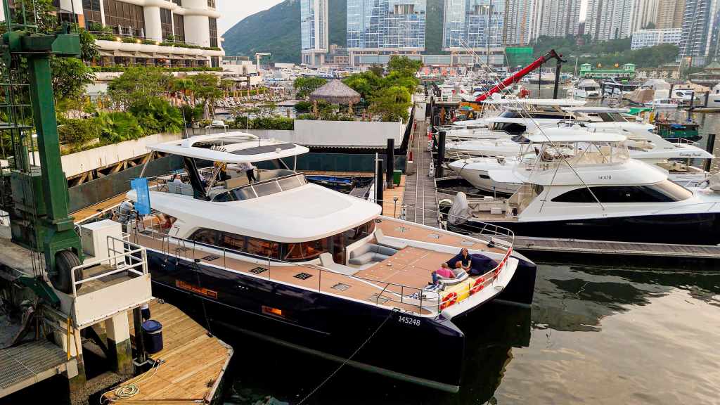 Sixty 7 on show as Asiamarine Celebrates Lagoon’s 40th anniversary Lagoon catamarans shows off power cat Sixty 7 with Asiamarine Asiamarine celebrates 40th anniversary of Lagoon Catamarans with party onboard Asiamarine Celebrates Lagoon’s 40th anniversary at Aberdeen Marina Club