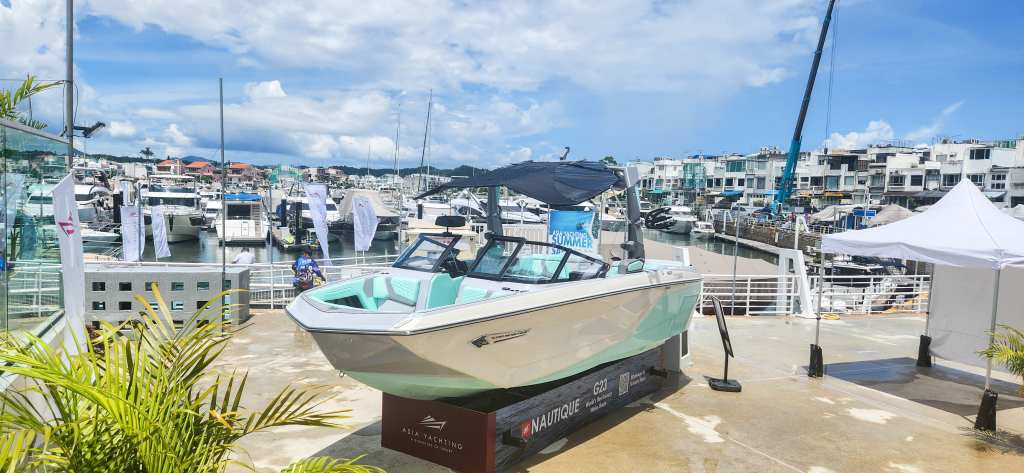 A New Nautique Super Air G23 at Asia Yachting’s Summer Sale Asia Yachting’s Summer Sale at Club Marina Cove A new Prestige X60 at Asia Yachting’s Summer Sale Guests tour The Tanna 47 at Asia Yachting’s Summer Sale