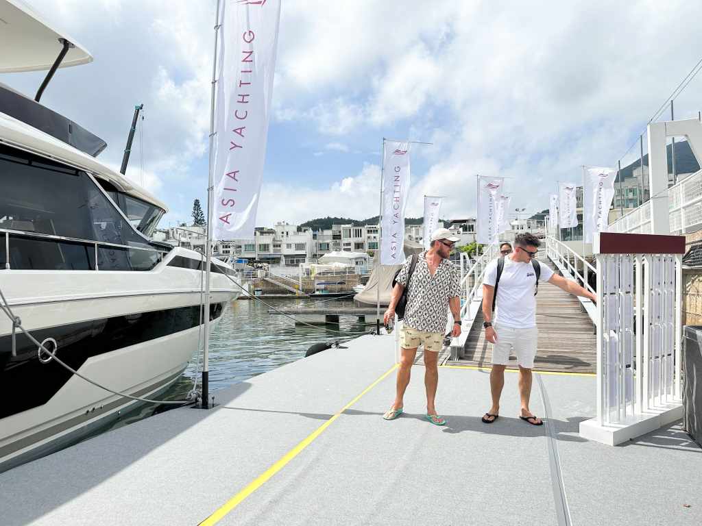 A New Nautique Super Air G23 at Asia Yachting’s Summer Sale Asia Yachting’s Summer Sale at Club Marina Cove A new Prestige X60 at Asia Yachting’s Summer Sale Guests tour The Tanna 47 at Asia Yachting’s Summer Sale