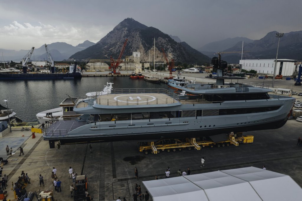 Alia Sea Club 53 goes from dream to reality in 2 years Turkish builder Alia Yachts launches 53m Sea Club Alia Sea Club 53 launches in Turkey Alia builds ultimate toy and tenders superyacht in Turkey Alia Yachts turns owner’s dream into reality in 2 years Alia Yachts builds sophisticated platform for watersports fun and luxury Sea Club 53 is crowning achievement for Turkish builder Alia Yachts Alia Yachts combines watersports and luxury in 53m beast