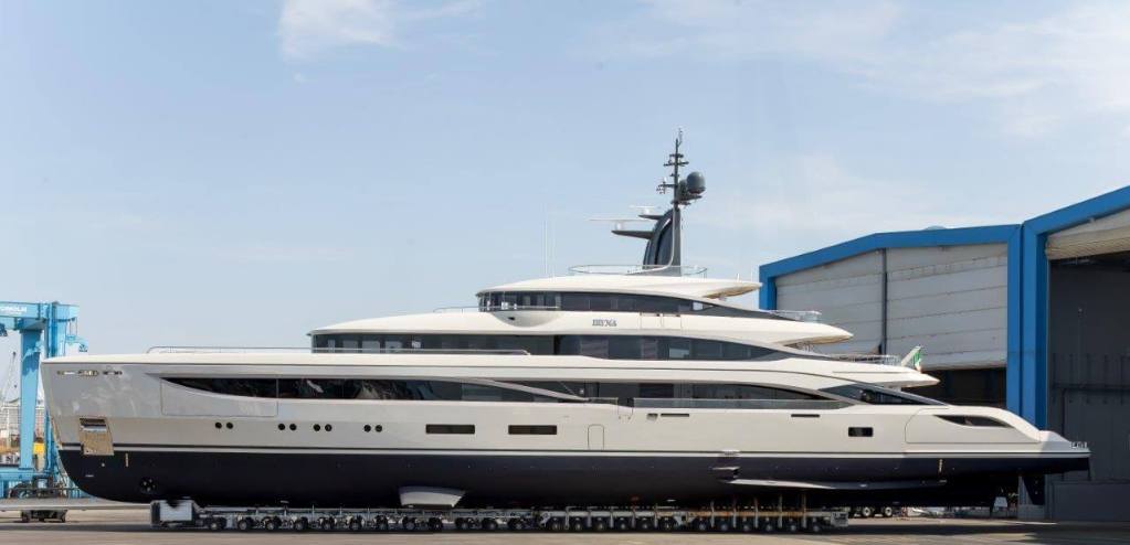 M/Y Iryna is the first model in Benetti’s B.Now 67 line M/Y Iryna is a superyacht with six decks M/Y Iryna was built in just three years