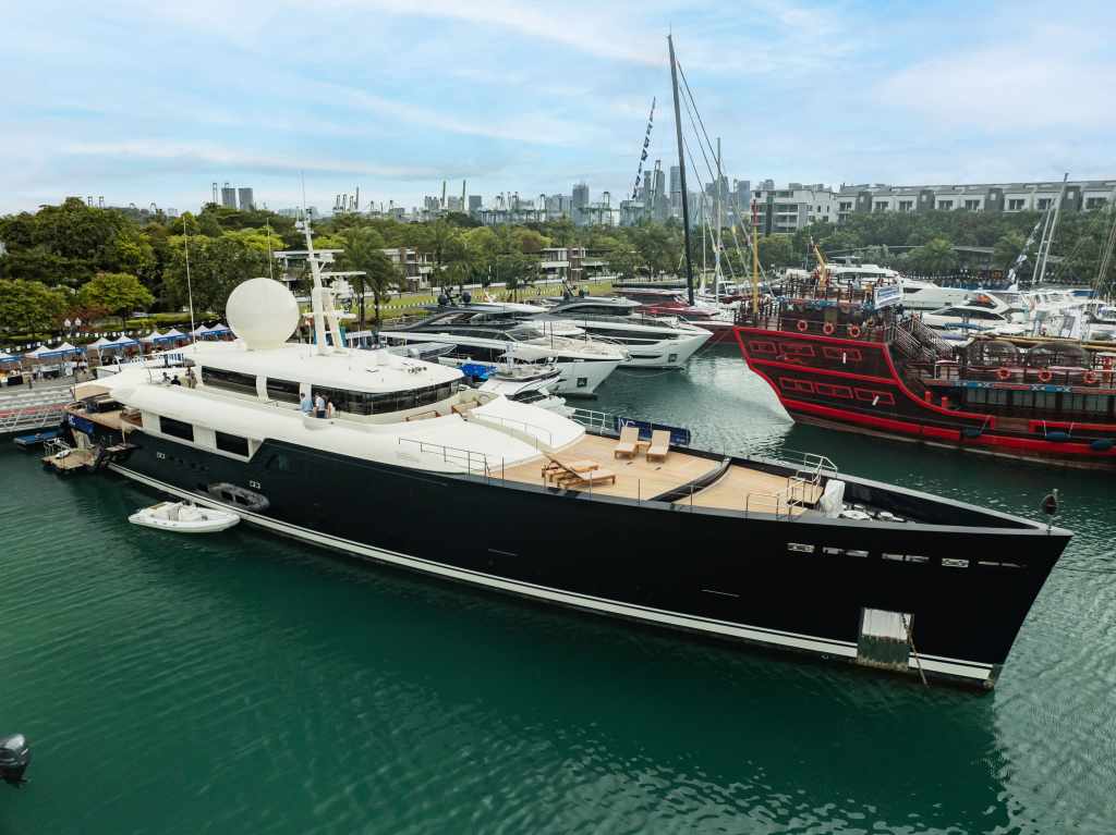 Singapore Yachting Festival 2025 will be held April 10-13 Singapore Yachting Festival 2025 commands prestigious yachts Singapore Yachting Festival 2025 will host a superyacht lounge Live demos at Singapore Yachting Festival 2025