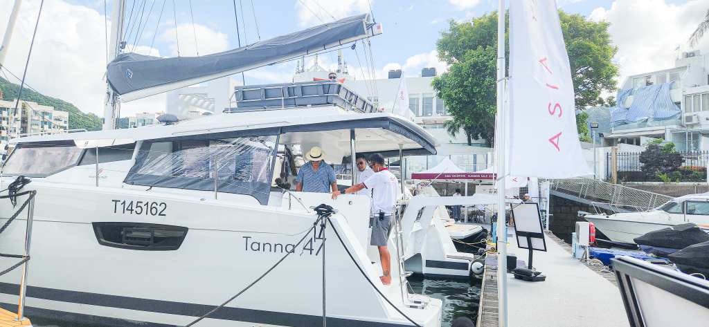 A New Nautique Super Air G23 at Asia Yachting’s Summer Sale Asia Yachting’s Summer Sale at Club Marina Cove A new Prestige X60 at Asia Yachting’s Summer Sale Guests tour The Tanna 47 at Asia Yachting’s Summer Sale
