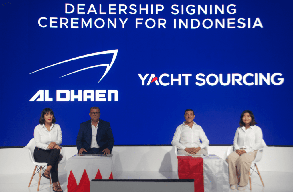 Yacht Sourcing partners with Al Dhaen Marine Yacht Sourcing introduces Al Dhaen’s 485CL Yacht Sourcing introduces Al Dhaen’s 365 CC Yacht Sourcing Al Dhaen signing ceremony