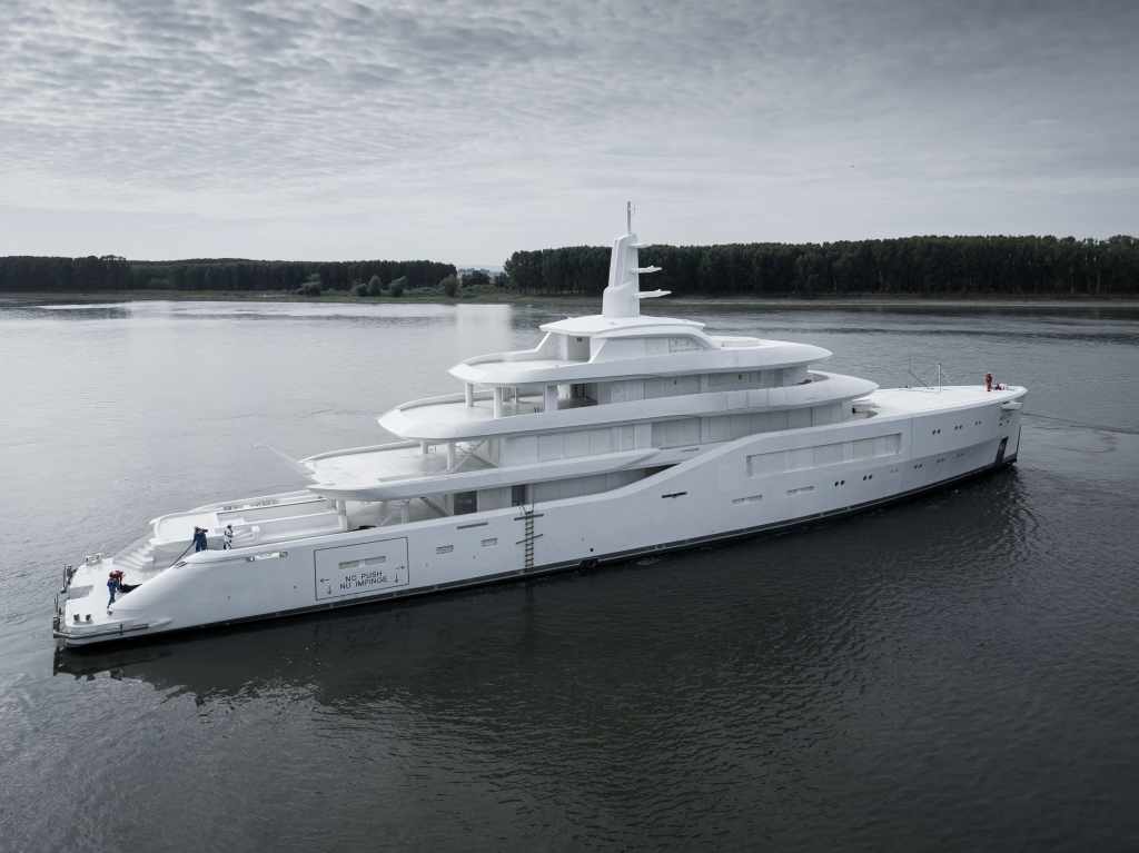 Amels 80 superyacht Amels 80 superyacht exterior Amels 80 superyacht by Damen Yachting