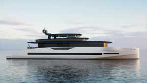 GX superyachts launch in Monaco GX superyachts GX42 cruising GX superyachts GX42 construction GX superyachts coupe GX superyachts GX42