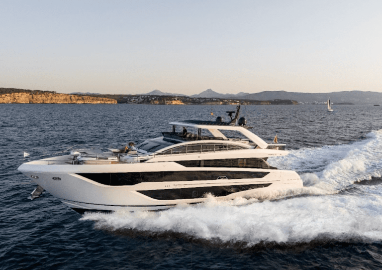 All-new Pearl 82 All-new Pearl 82 at Cannes Deck on all-new Pearl 82 Interiors on all-new Pearl 82 All-new Pearl 82 premieres at Cannes