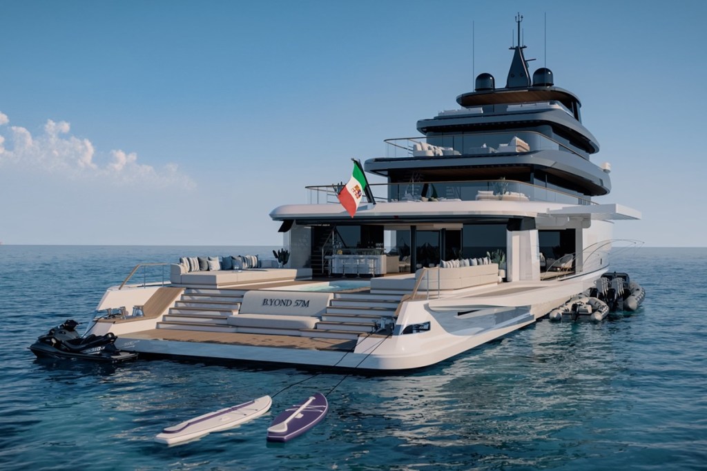 Benetti, B.Yond 57M, Igor Lobanov, Lobanov Design, Bonetti/Kozerski Architecture, Daniela Petrozzi, hybrid
