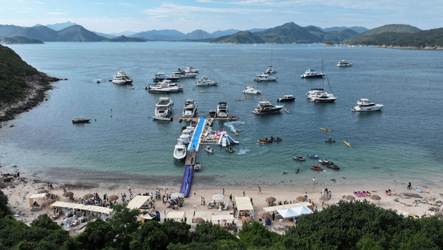 Sunazure Nextwave, Nextwave Yachting, Nexperience, Nexperience 2024, Princess Yachts, events, beach event, Hong Kong