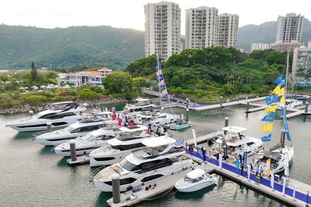 Lantau Yacht Club, Boat Show, Festa Nautica, Discovery Bay, Absolute, Azimut, Beneteau, Capoforte, De Antonio, Dufour, Fountaine Pajot, Leopard, Nautique, Prestige, Saxdor, Sunseeker, Lawrence Chow, HKBIA, Adam Waters, DCH Marine