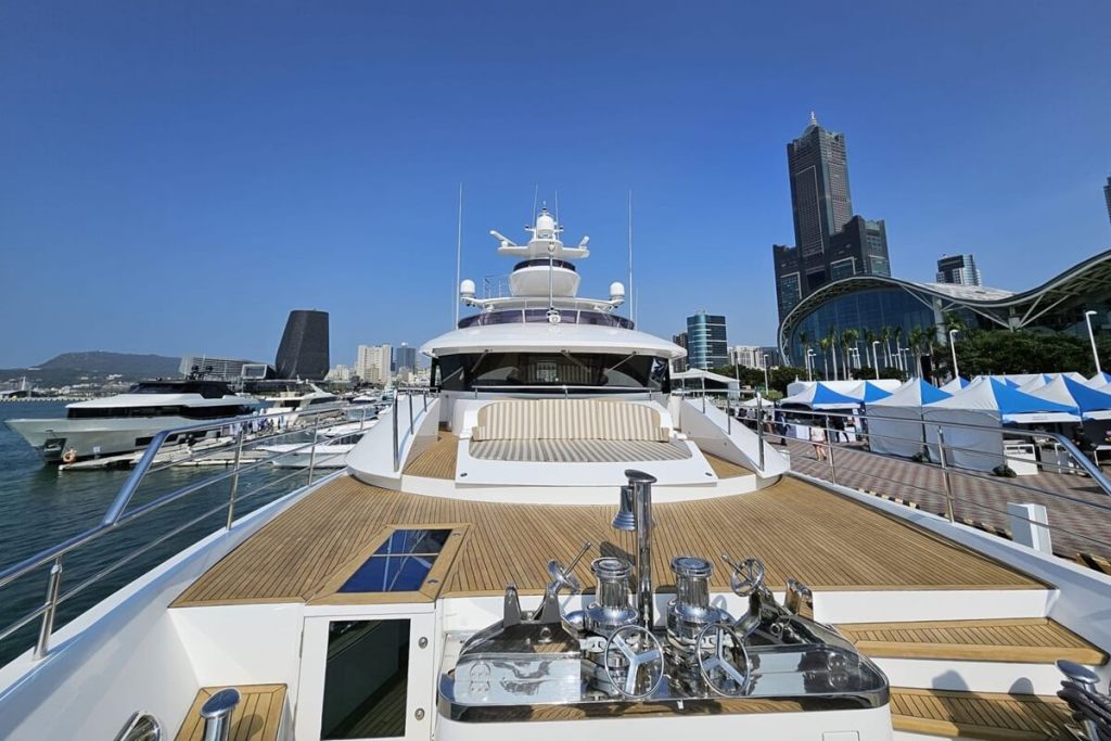 Taiwan International Boat Show, Kaohsiung, Ocean Alexander, Horizon, Sanlorenzo, Bluegame, Azimut, Absolute, Princess, Beneteau, Galeon, Jack Chen