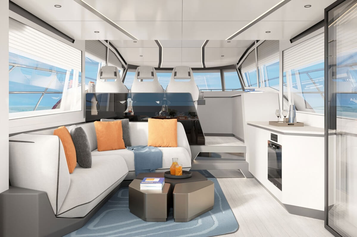 Van der Valk shares new Edge 65 interior design | Yacht Style