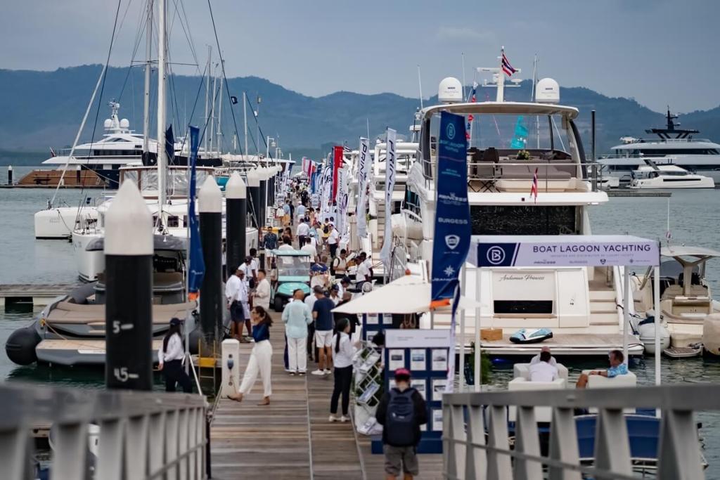Thailand International Boat Show A Luxury Lifestyle Event 2025, Phuket Yacht Haven, marina, Paetongtarn Shinawatra