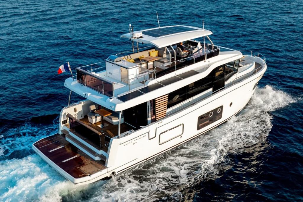 Beneteau, Swift Trawler 54, Robert Chaffer, Gran Turismo, Erwan Her, Pierangelo Andreani, Andreani Design, Dixon Yacht Design