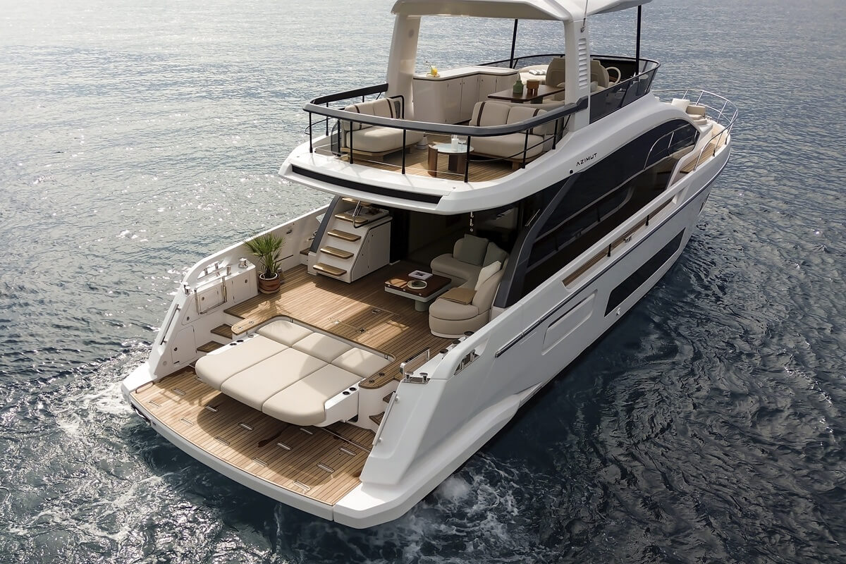 Azimut, Fly 62, Alberto Mancini, Cannes Yachting Festival, Enrico Chiaussa, EMEA, APAC