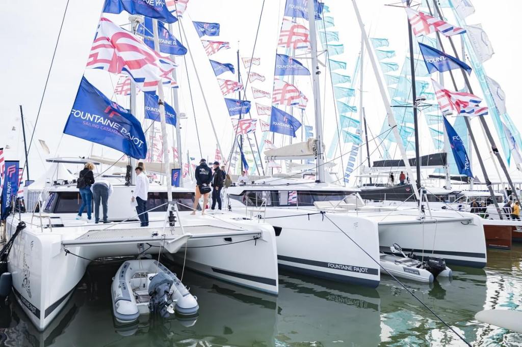 International Multihull Show, La Grande Motte, Lagoon, Excess, Bali, Leopard, Fountaine Pajot, Nautitech, Orc, Outremer, Aventura, Aquila, Yot, Catana Group, Tortue