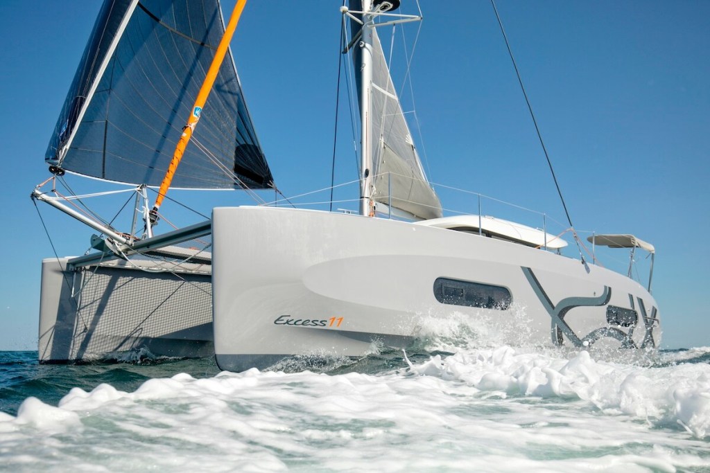 Excess Catamarans, Excess 11, hybrid, propulsion, Beneteau Group