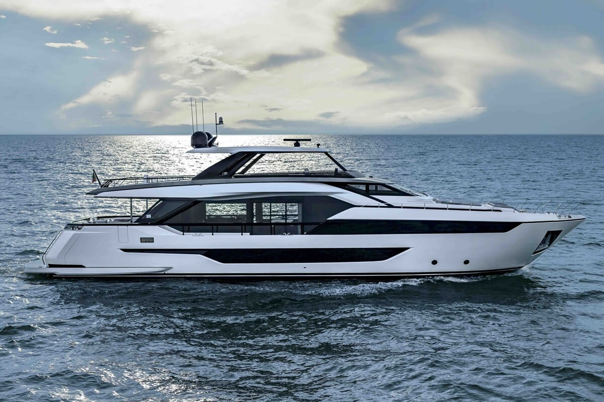 Ferretti Group, world premieres, Ferretti Yachts, 940, Pershing, GTX70, Venice Boat Show, Arsenale