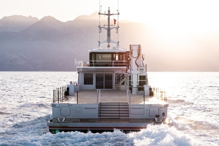 Damen Yachting, Yacht Support, YS53, Antalya, Turkey, Pim Oostra, Bad Company Support 175, Five Oceans, Damen Shipyards Group, Xplorer, Amels