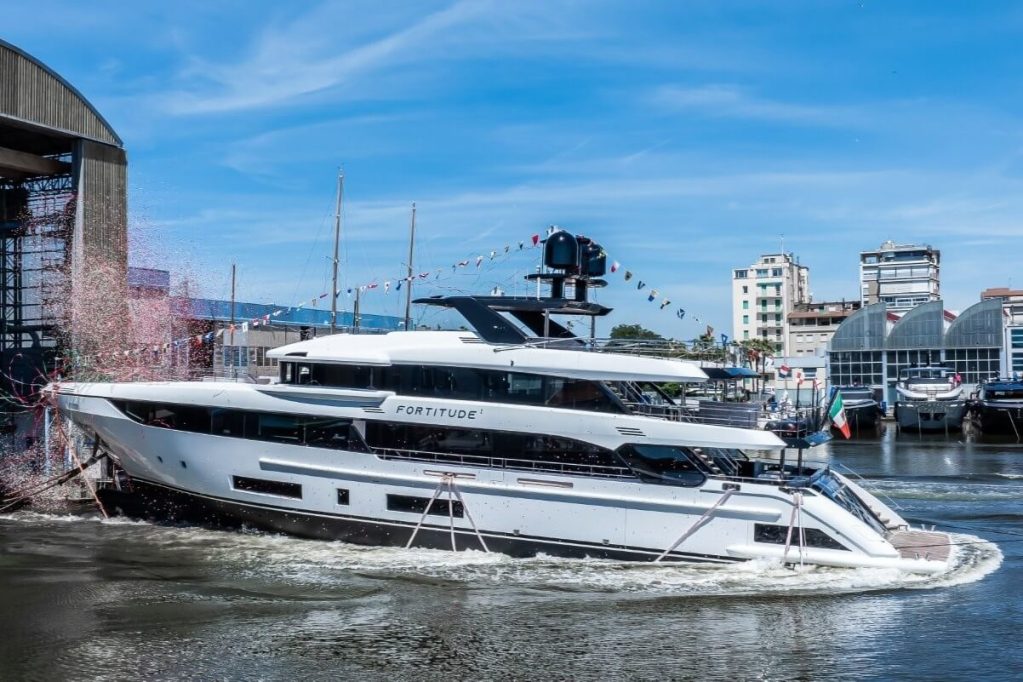 Benetti, yacht launch, launch, Class 44M, superyacht, motoryacht, Giorgio Cassetta, Cassetta Yacht Designers, new build, series model