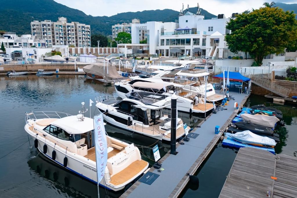 Asia Yachting, Asia Yachting Brokerage Boat Show, boat show, yacht show, yacht sales, second-hand market, motoryachts, catamarans, flybridge, Prestige, Absolute, Galeon, Leopard, Oceania, sportfisher