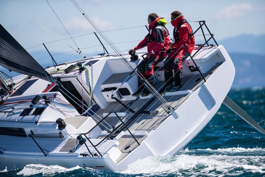 Beneteau, Seascape First 36, First 36SE, planing racer, raceboat, racing sailboat, sailboat, Bernard Nivelt, Samuel Manuard, Lorenzo Argento, Maurizio Cossutti, Pure Design & Engineering, Sito Design, America’s Cup