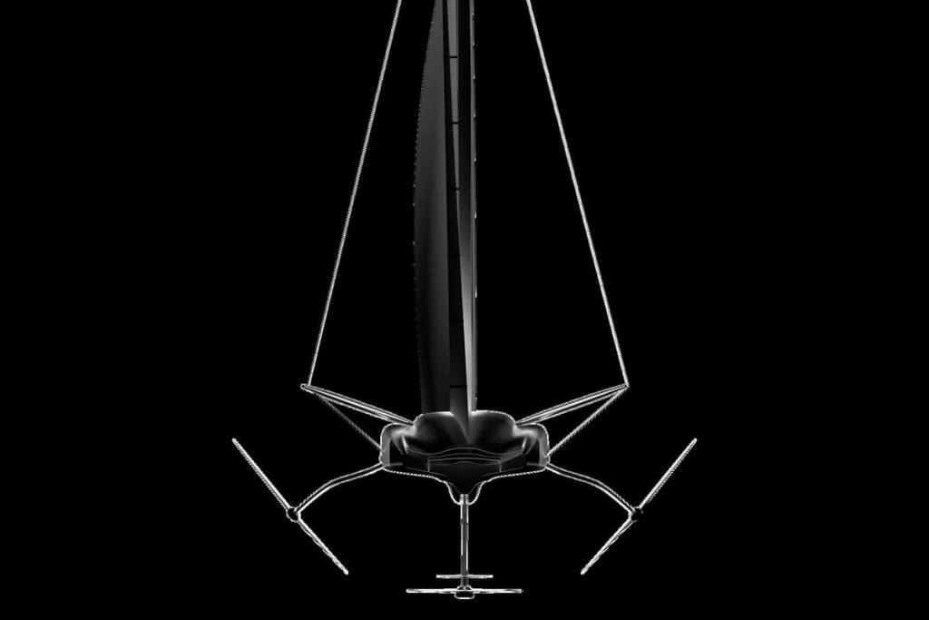 Ferrari, supercars, hypercars, Hypersail, Ferrari Hypersail, racing yacht, zero-emissions, renewable energy, green yachting, hydrofoil, monohull, sailing yacht, foiling yacht, Guillaume Verdier, Giovanni Soldini