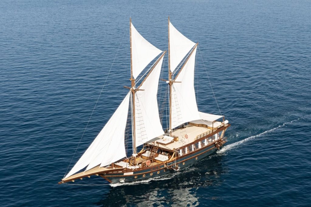 Pacific High, Yann Martinie de Maisonneuve, Sanya, Bira, Sulawesi, Alur Biru Pariwisata, ABP, Alur Biru Maritim, ABM, Matthieu Lavoine, Komodo National Park, Raja Ampat, Nataraja, Senja, Dewata