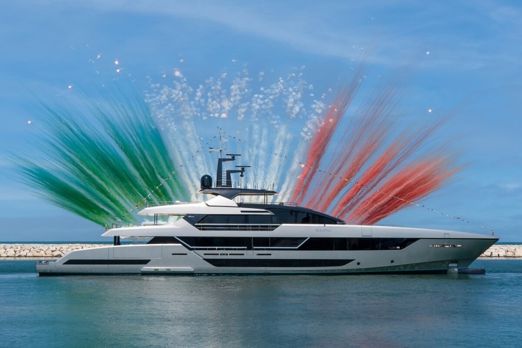 Riva, Sairu, Ferretti Group, Superyacht Yard, Ancona, Sairu, Alain Maaraoui, Sea Pros Yachts, Alberto Galassi, Officina Italiana Design, Ferretti Group’s Strategic Product Committee, Piero Ferrari