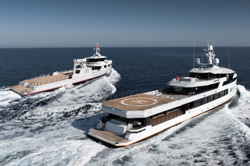 Damen Yachting, Xplorer 60, After You, YS53, Emotional, yacht support vessel, Antalya, Turkey, Vlissingen, Netherlands, TWW Yachts, Azure, H2 Yacht Design, David Westwood