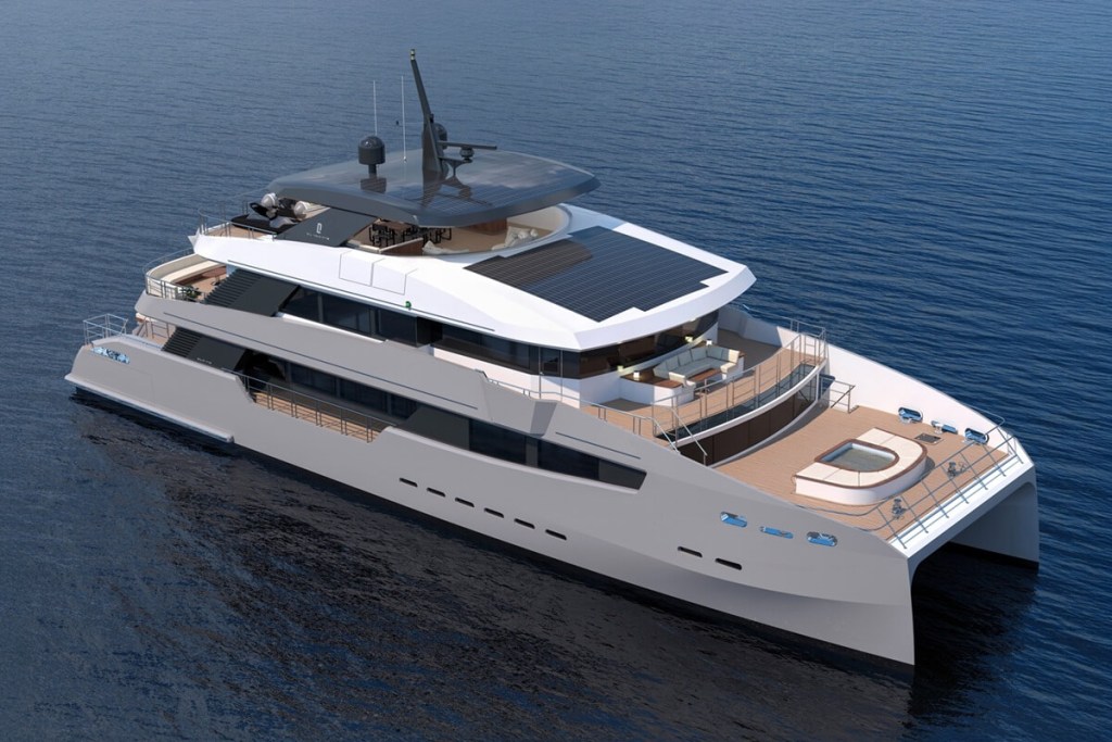 CL Yachts, CLC115, tri-deck, powercat, catamaran, C-Series, Incat Crowther, Supertomato Studio, Martin Lo