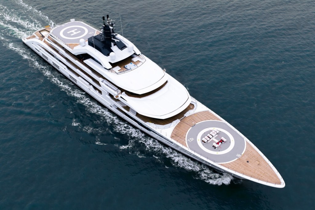 Amels 120 superyacht