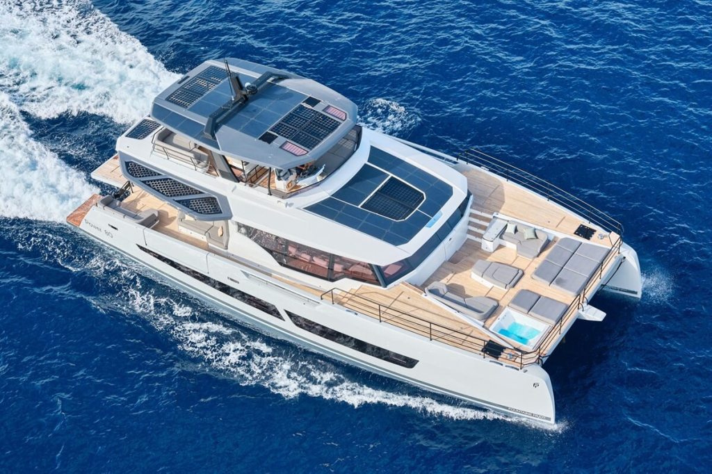 Yacht debuts, yacht premiere, yacht show, boat show, Monaco Yacht Show 2025, Cannes Yachting Festival 2025, superyachts, sailing yachts, powercats, power catamaran, catamaran, sailing catamaran, Aquila, Prestige, Fountaine Pajot, Bluegame, Sanlorenzo, Lazzara, Silent, Wider, Sunreef, Gulf Craft, Catana Group, Lagoon Yachts, Bali, Excess, Leopard, Beneteau, Nautor Swan, Jeanneau, Dufour, Four Winns, Omaya