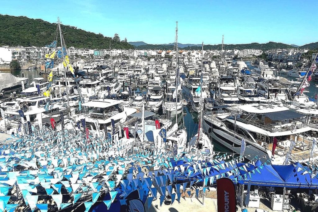 Hong Kong International Boat Show, Club Marina Cove, Sai Kung, Sunseeker, 100 Yacht, DCH Marine, Saxdor, Princess, Y72, Princess Yachts Hong Kong