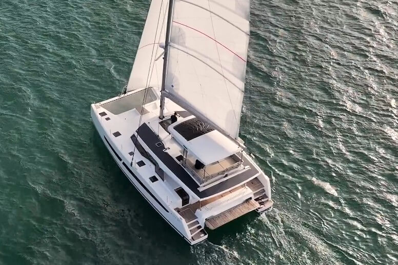Fountaine Pajot, Aura 51, sailing yacht, catamaran, hybrid, electric yacht, Shenzhen Bay International Boat Show